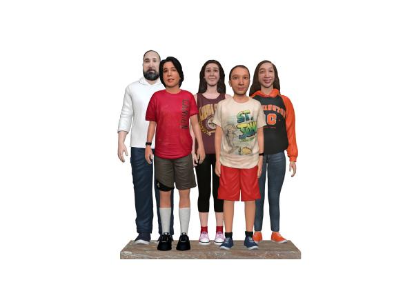Figurines de famille/groupe